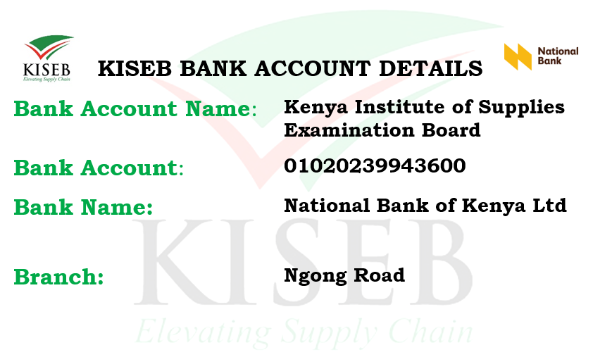 KISEB Payment info