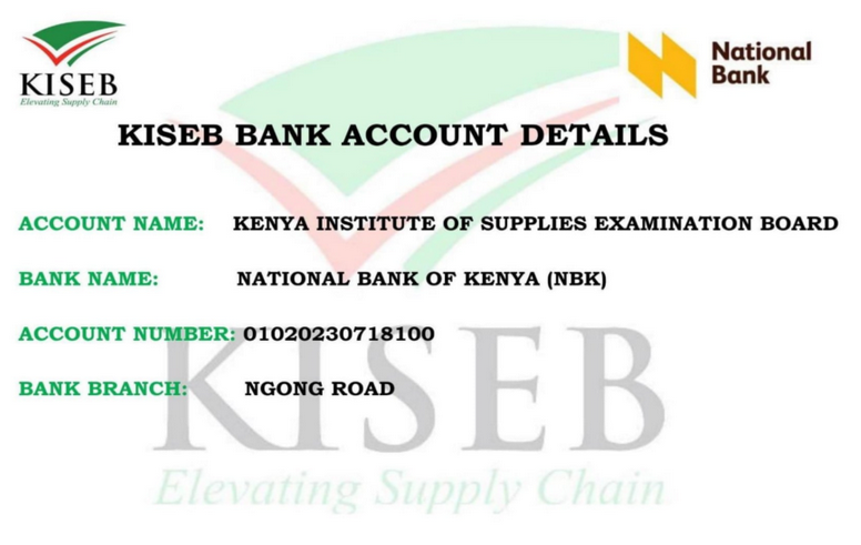 KISEB Payment info graphic