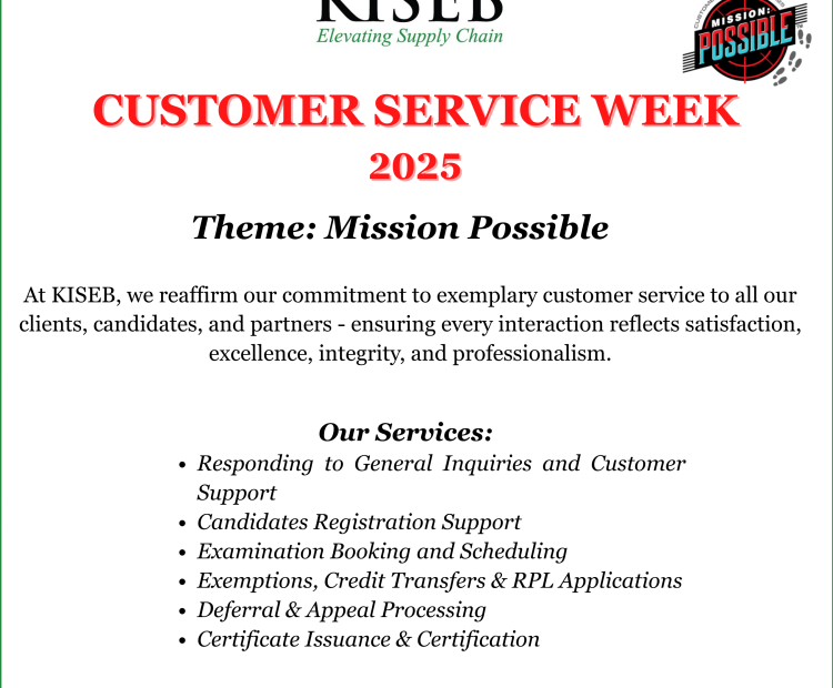 KISEB Customer Service Week 2025